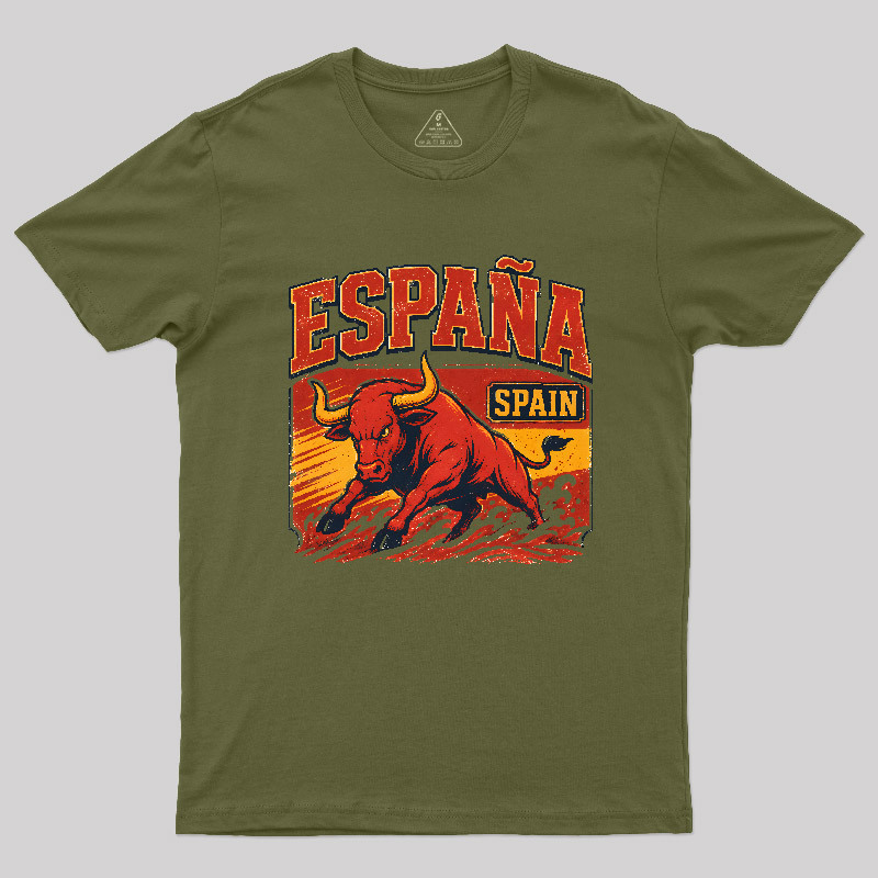 España Bull Rush Geek T-Shirt