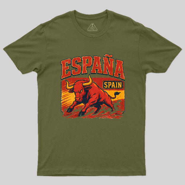 España Bull Rush Geek T-Shirt