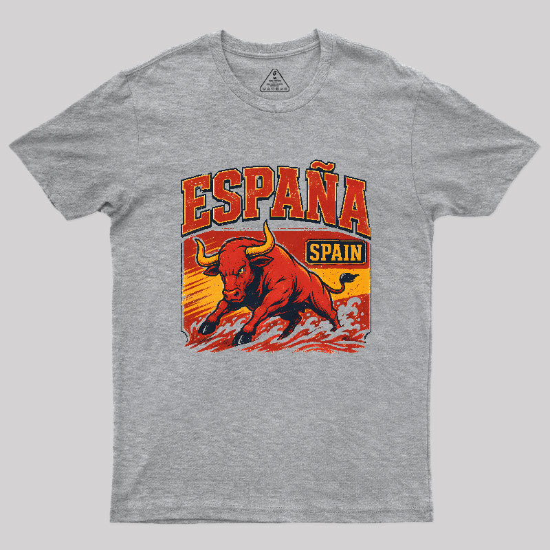 España Bull Rush Geek T-Shirt