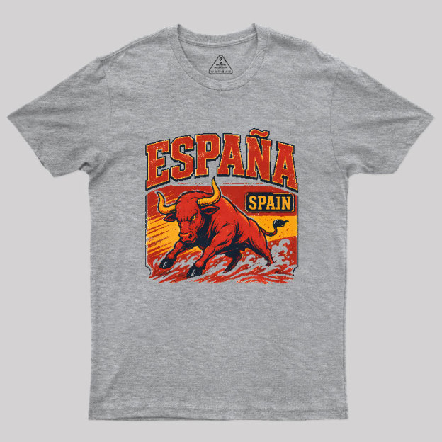 España Bull Rush Geek T-Shirt