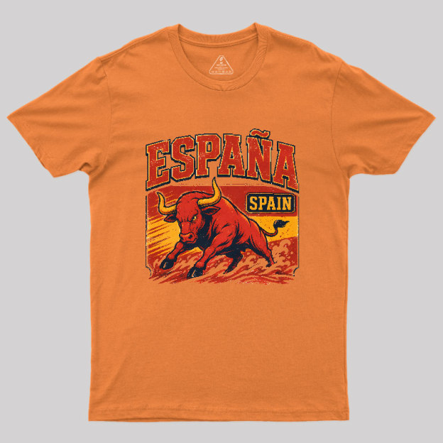 España Bull Rush Geek T-Shirt