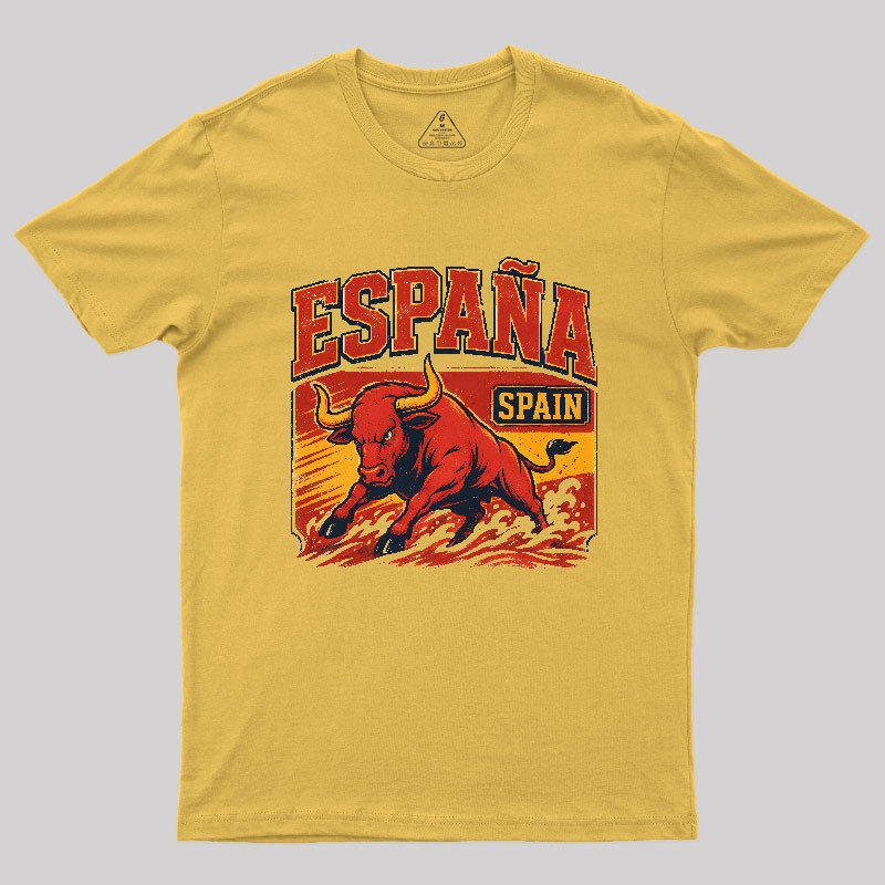 España Bull Rush Geek T-Shirt