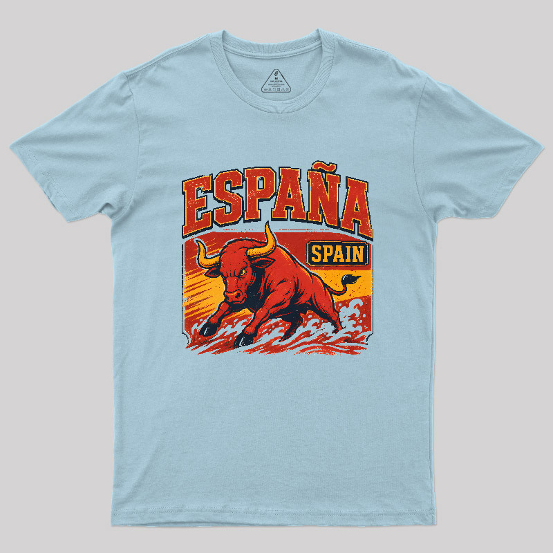 España Bull Rush Geek T-Shirt