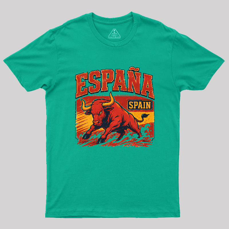 España Bull Rush Geek T-Shirt