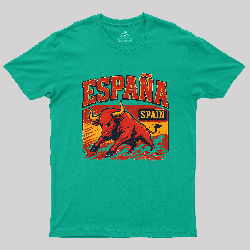España Bull Rush Geek T-Shirt