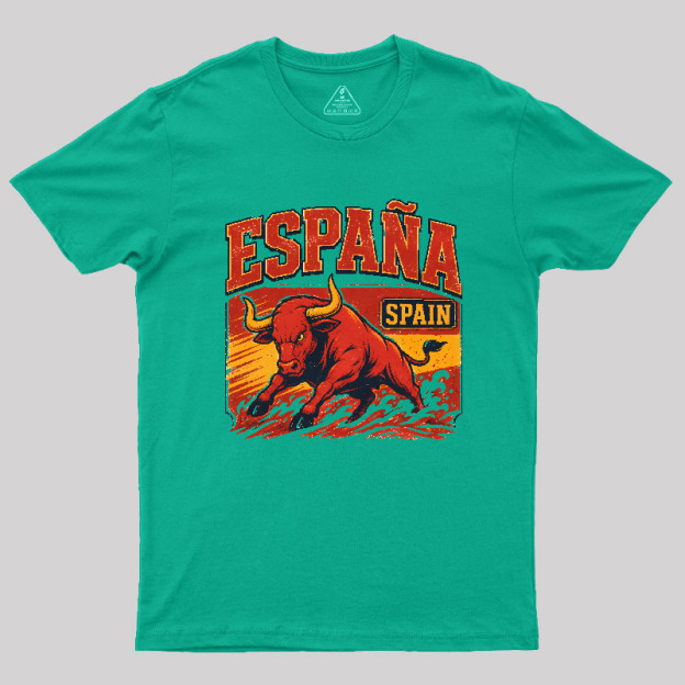 España Bull Rush Geek T-Shirt