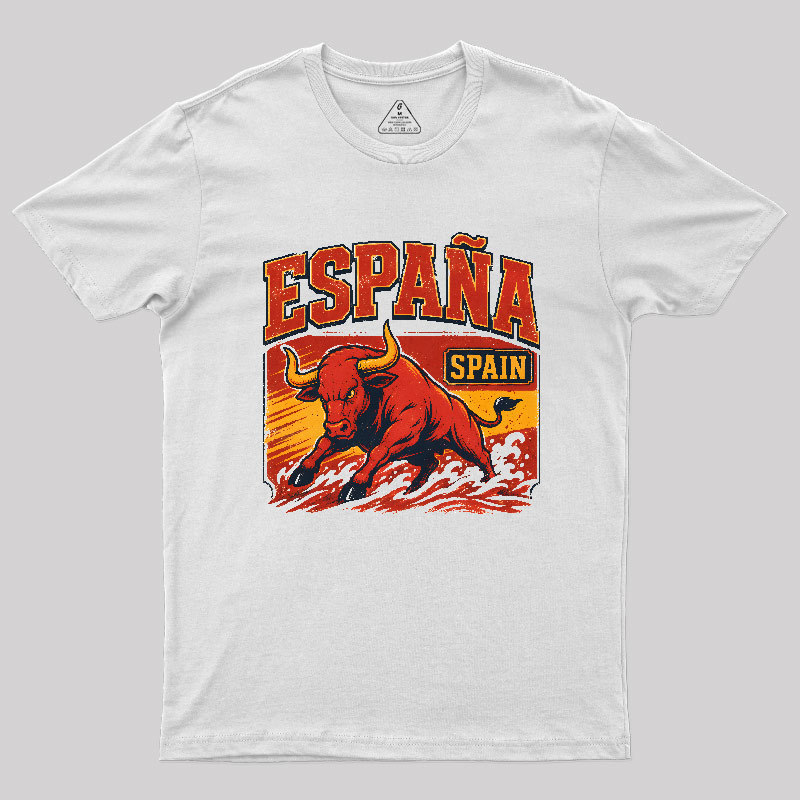 España Bull Rush Geek T-Shirt