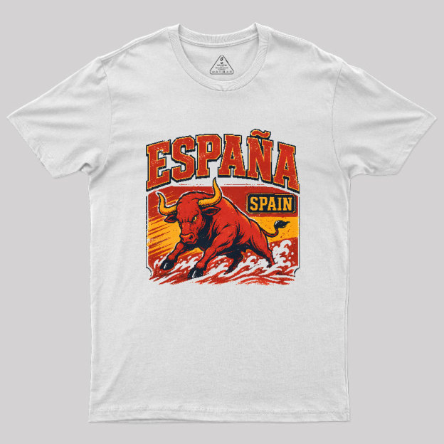 España Bull Rush Geek T-Shirt