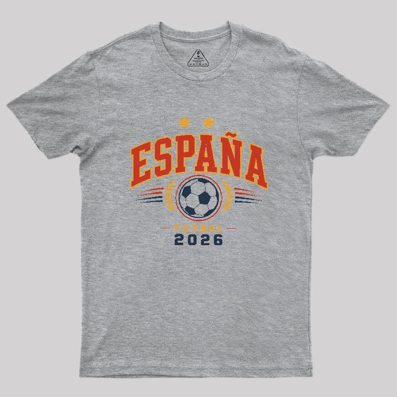 spaña Golden Goal 2026 Geek T-Shirt