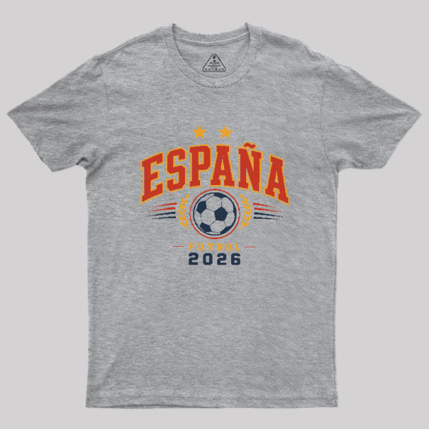 spaña Golden Goal 2026 Geek T-Shirt