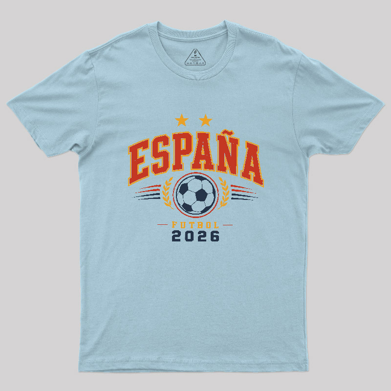 spaña Golden Goal 2026 Geek T-Shirt