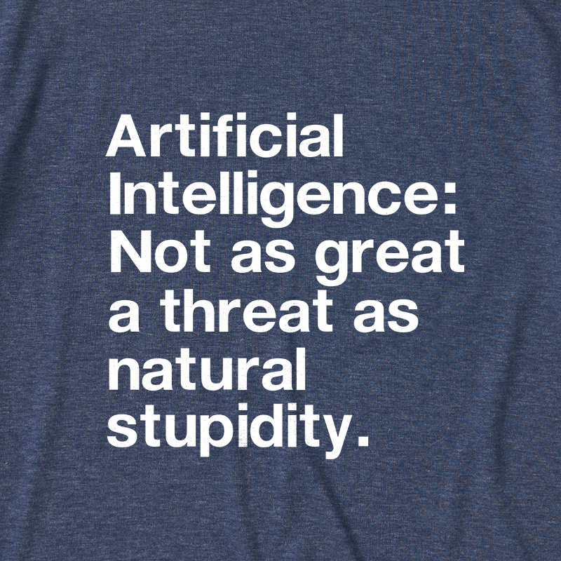 Artificial Intelligence Ultra Soft Heather Tee
