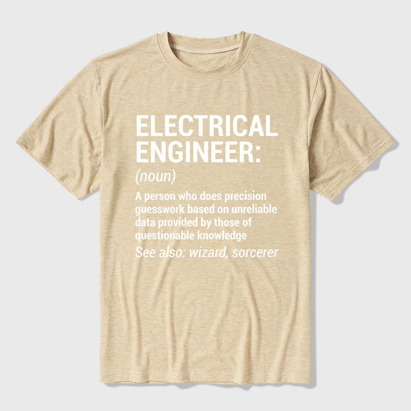 Funny Electrical Engineer Ultra Soft Heather Tee