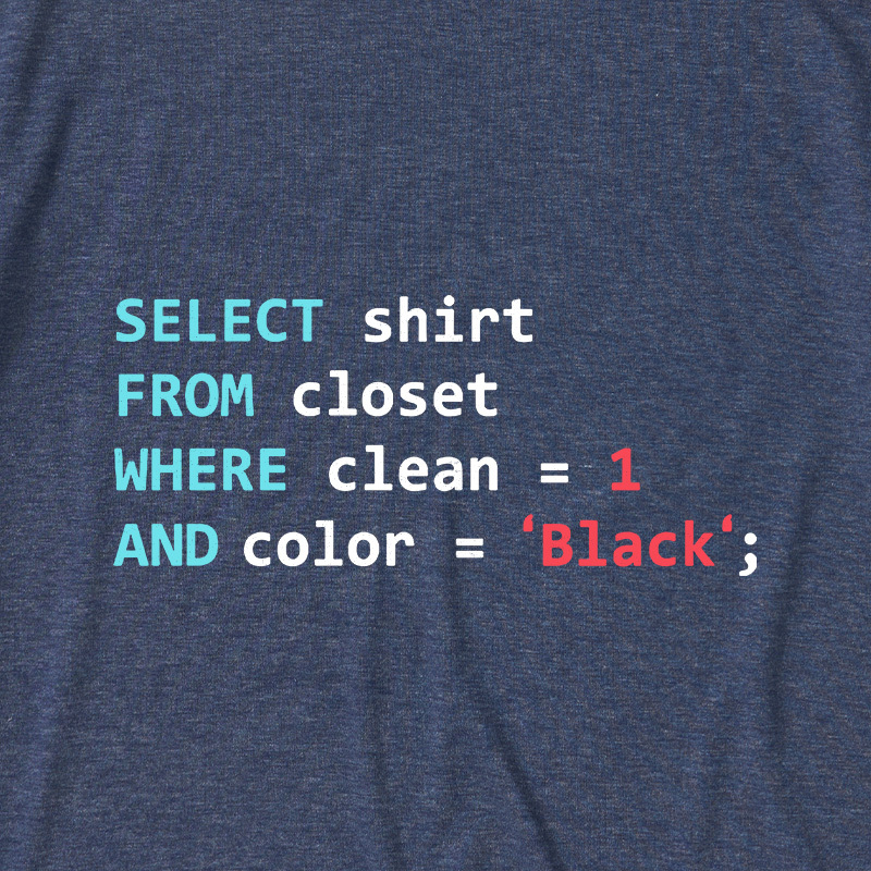 Programmer Database Ultra Soft Heather Tee