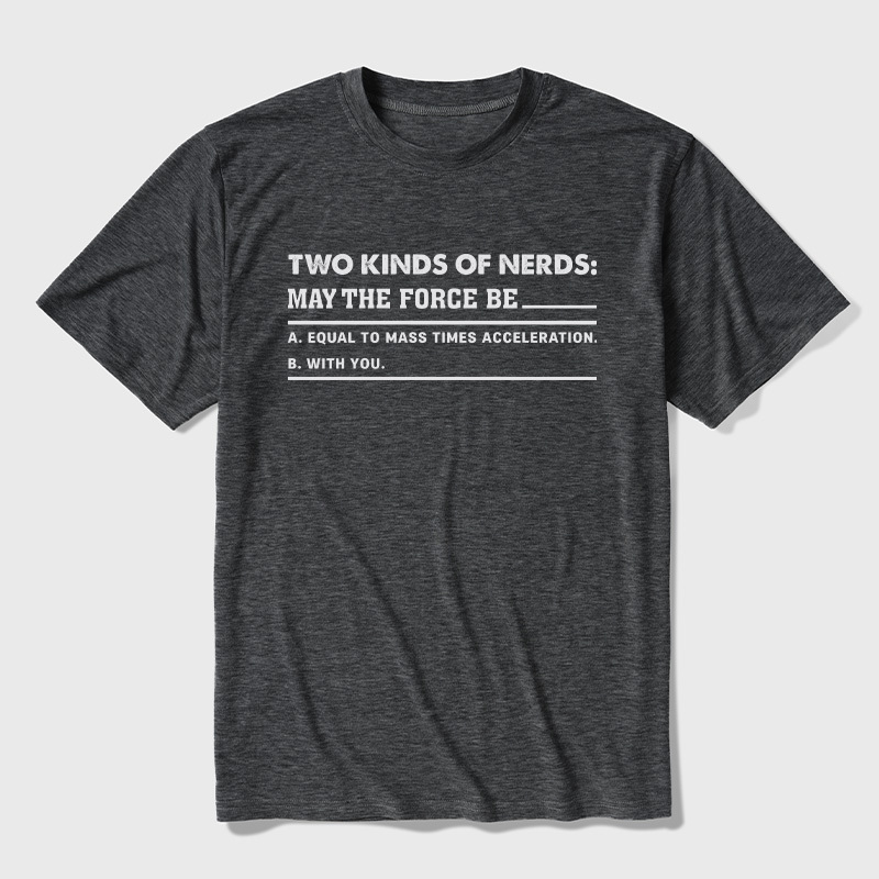 Two Kinds of Nerds Ultra Soft Heather Tee