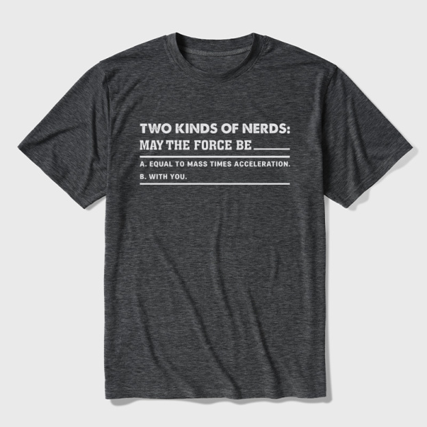 Two Kinds of Nerds Ultra Soft Heather Tee