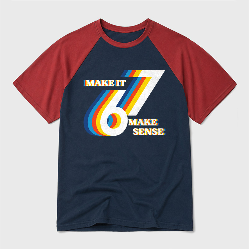 It Doesn’t Mean Anything Geek Retro Raglan T-Shirt