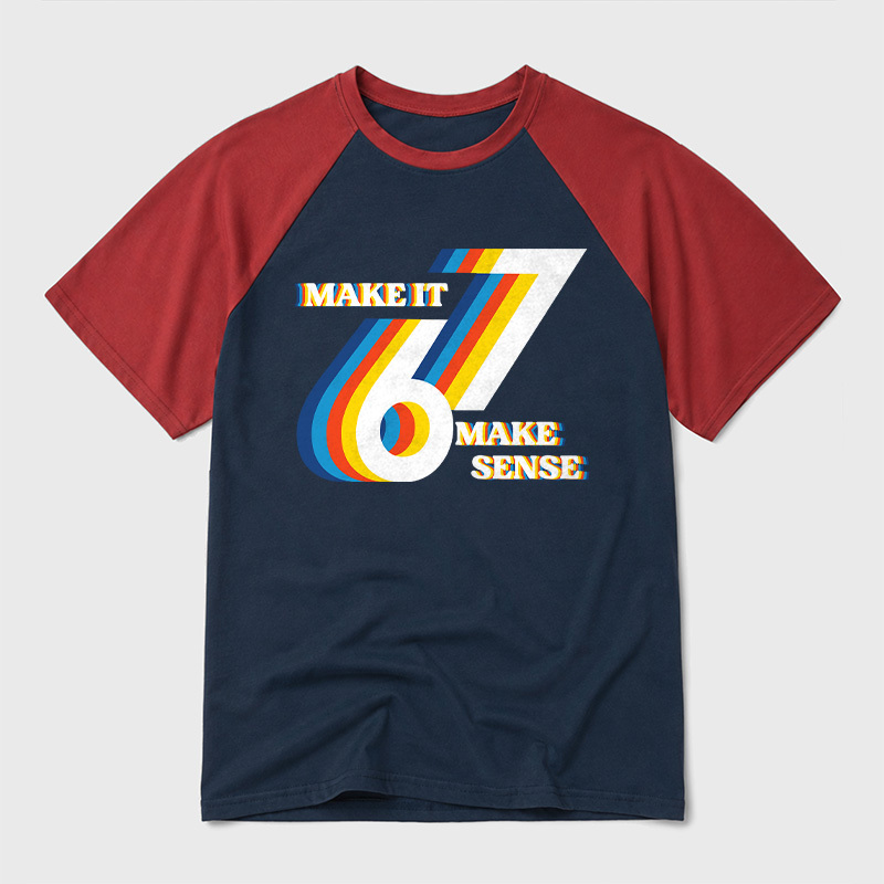 It Doesn’t Mean Anything Geek Retro Raglan T-Shirt