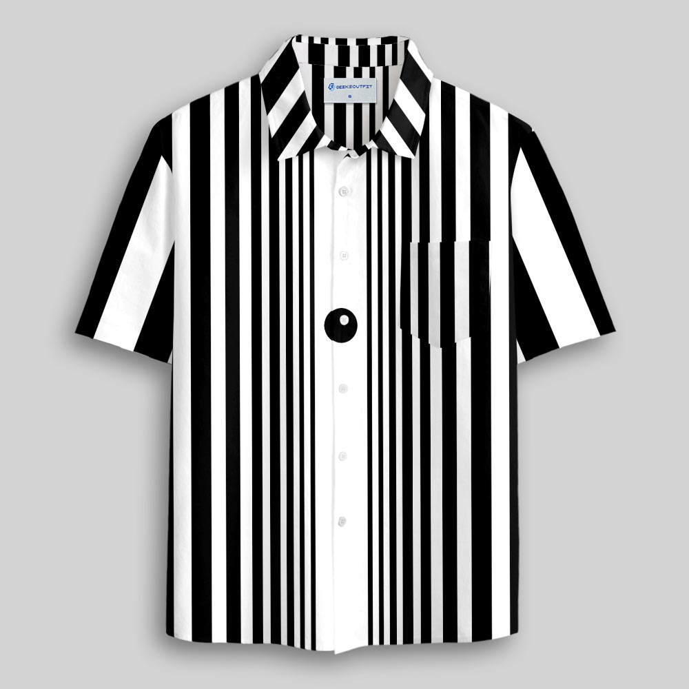 Doppler Stripes Button Up Pocket Shirt