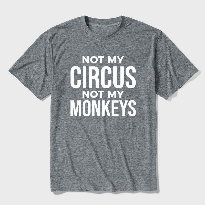 Not My Monkeys Ultra Soft Heather Tee
