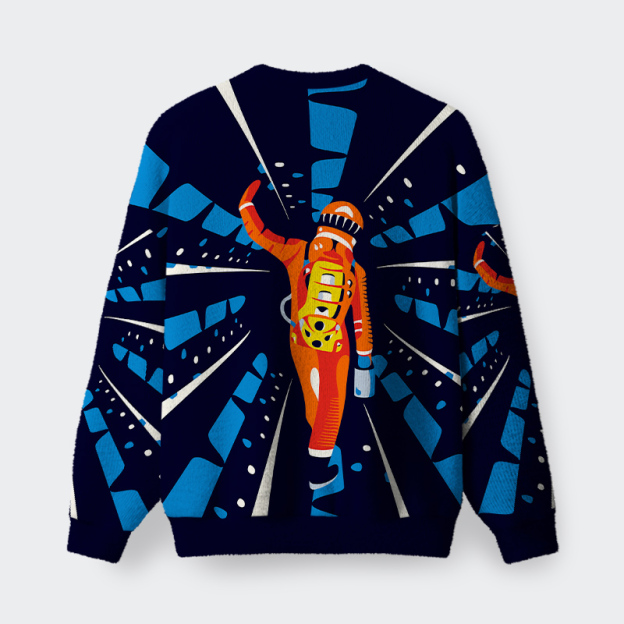 2001 A Space Odyssey Classic Fuzzy Fleece Sweatshirt