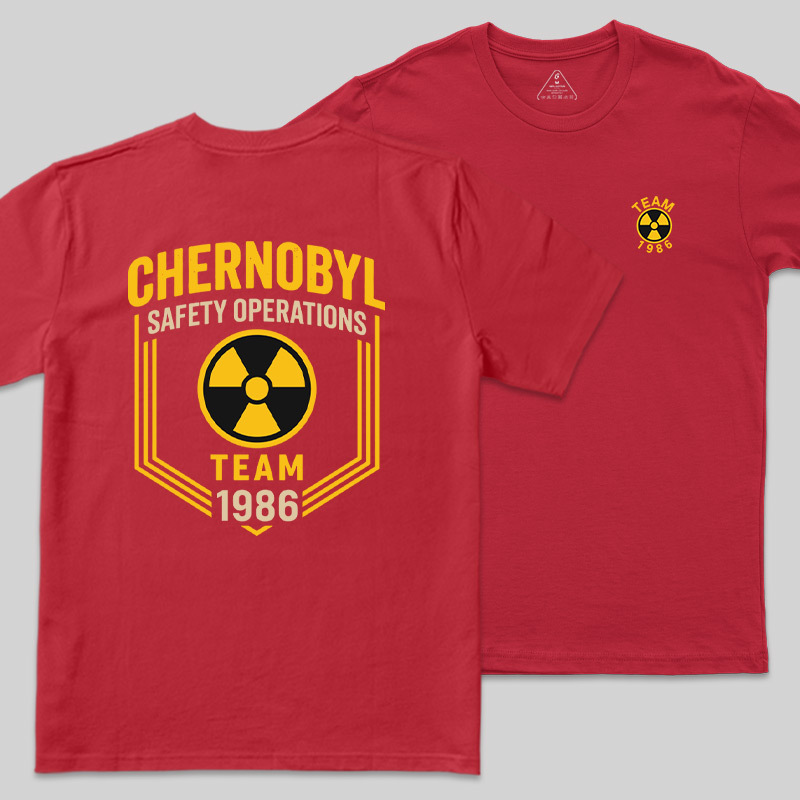 Chernobyl Safety Team 1986 Geek T-Shirt