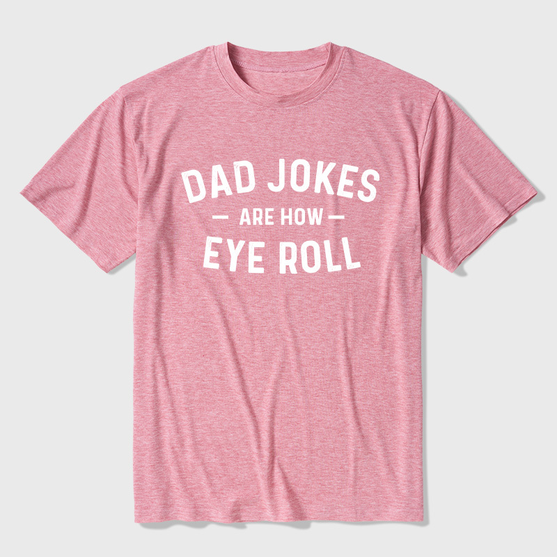 Attitude Towards Dad Jokes Ultra Soft Heather Tee