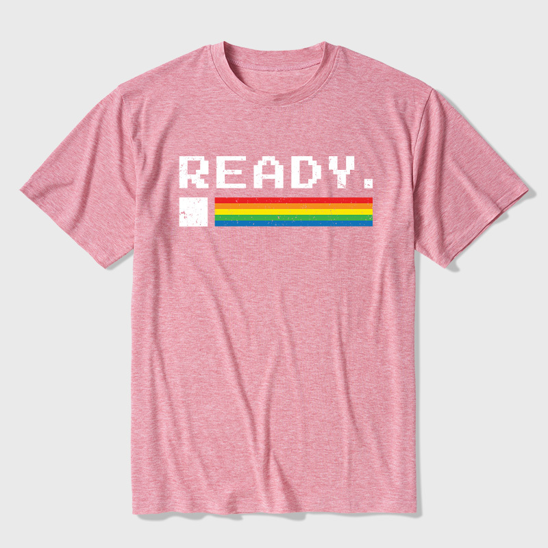 Commodore 64 Ready Ultra Soft Heather Tee