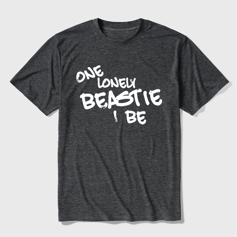 One Lonely Beastie I Be Ultra Soft Heather Tee