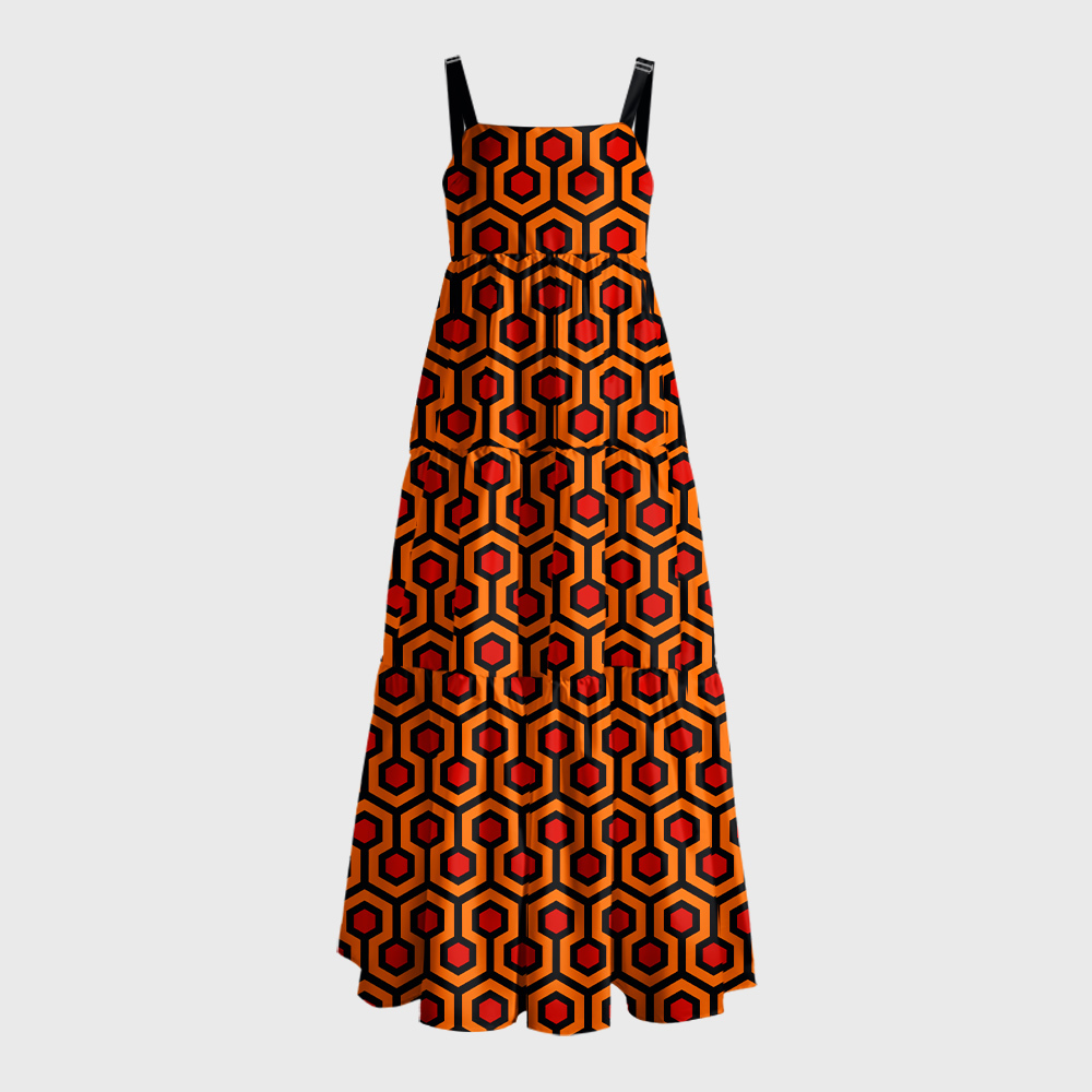 The Shining Humour Geek Tiered Cami Maxi Dress
