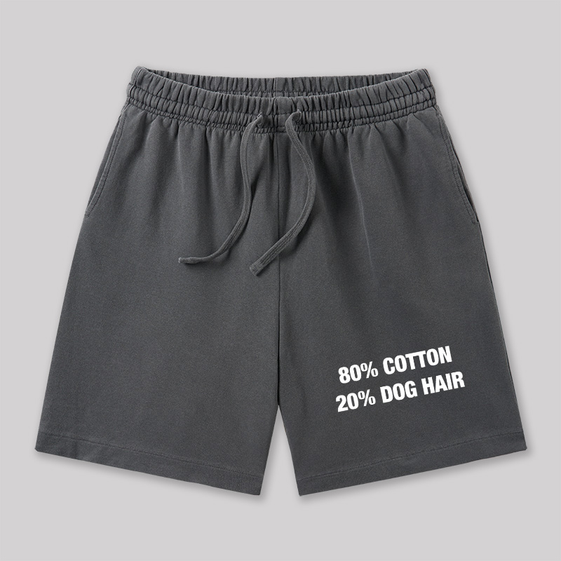80 Cotton 20 Dog Hair Geeky Washed Shorts