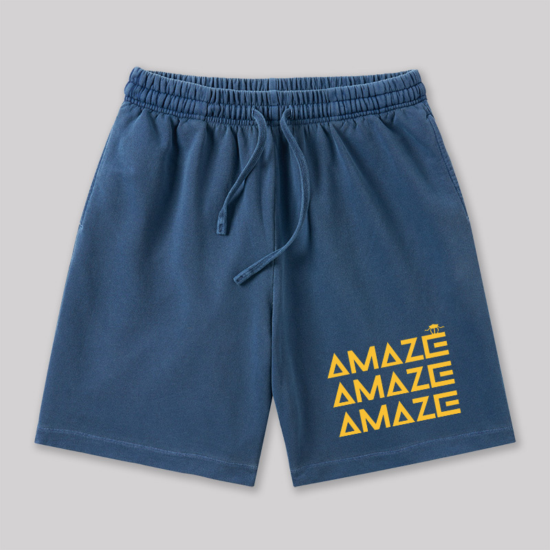 Amaze Rocky Geeky Washed Shorts
