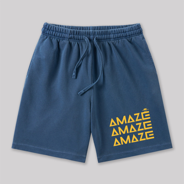 Amaze Rocky Geeky Washed Shorts
