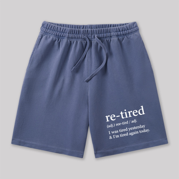 Definition Of Retired Geeky Washed Shorts