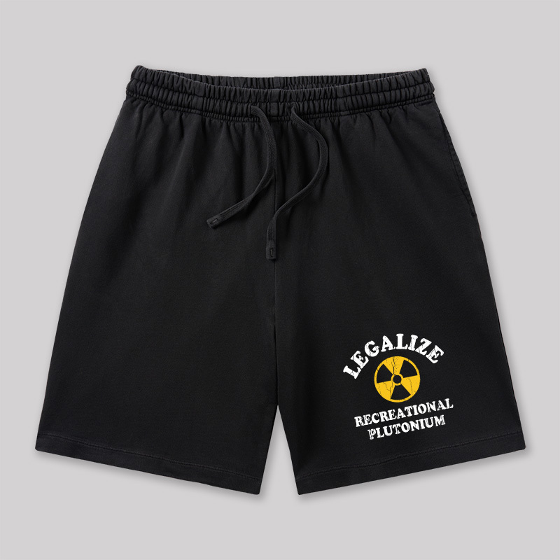 Legalize Recreational Plutonium Geeky Washed Shorts