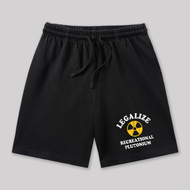 Legalize Recreational Plutonium Geeky Washed Shorts