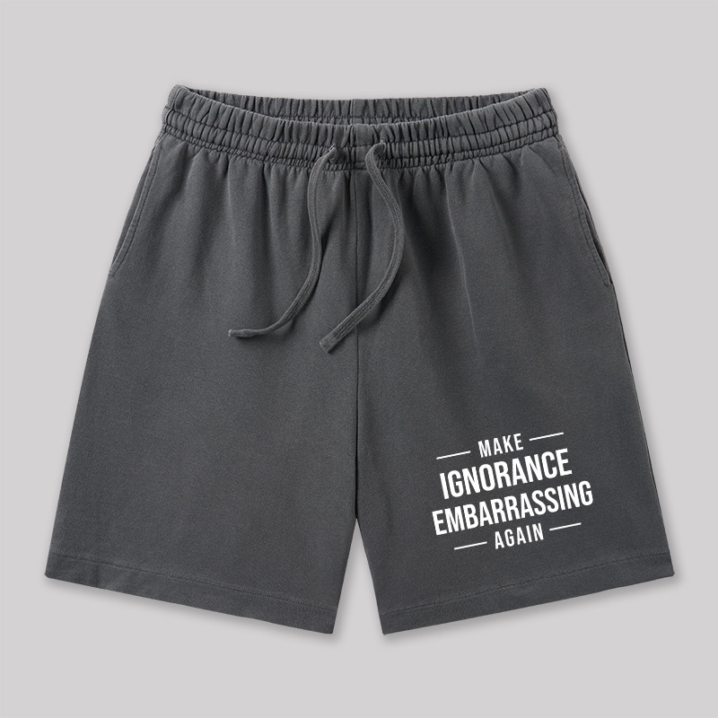 Geeksoutfit NPC Funny Geeky Washed Shorts for Sale
