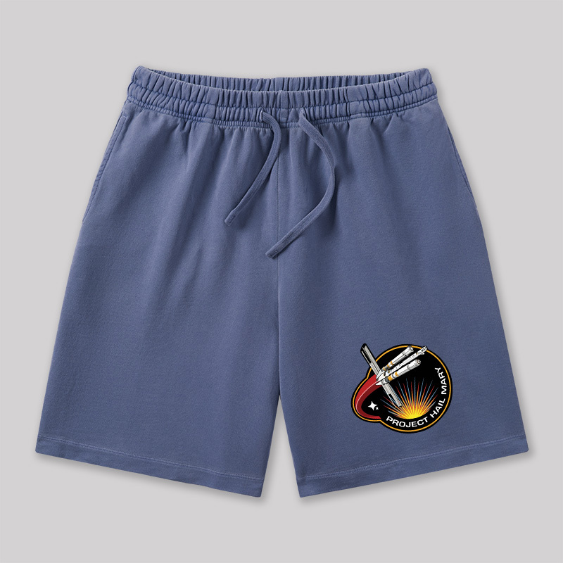 Project Savior Geeky Washed Shorts
