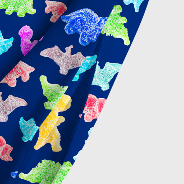 Sour Gummy Dinosaurs Geek Tiered Cami Maxi Dress
