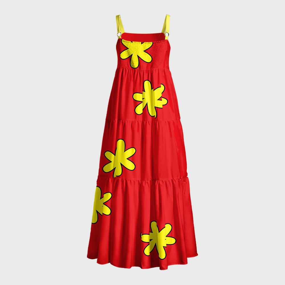 Family Guy Glenn Geek Tiered Cami Maxi Dress