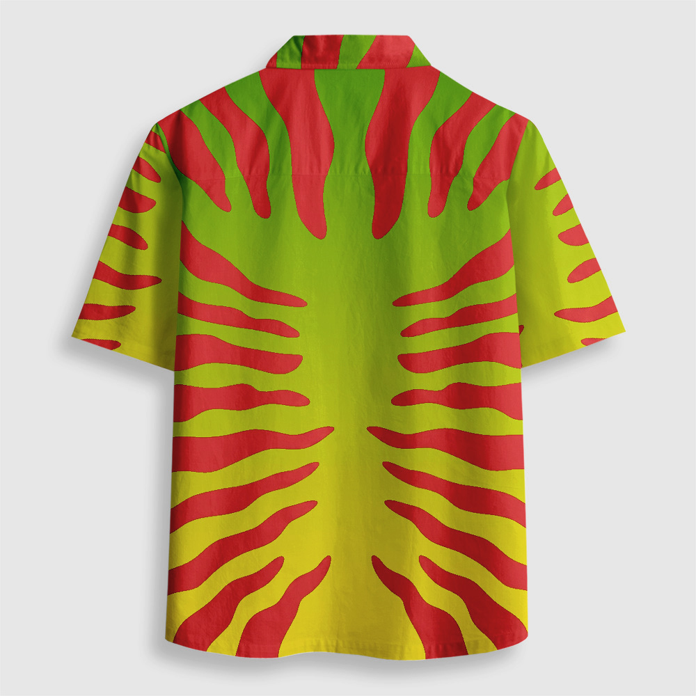 Dino Island Tour Cruiser Button Up Pocket Shirt