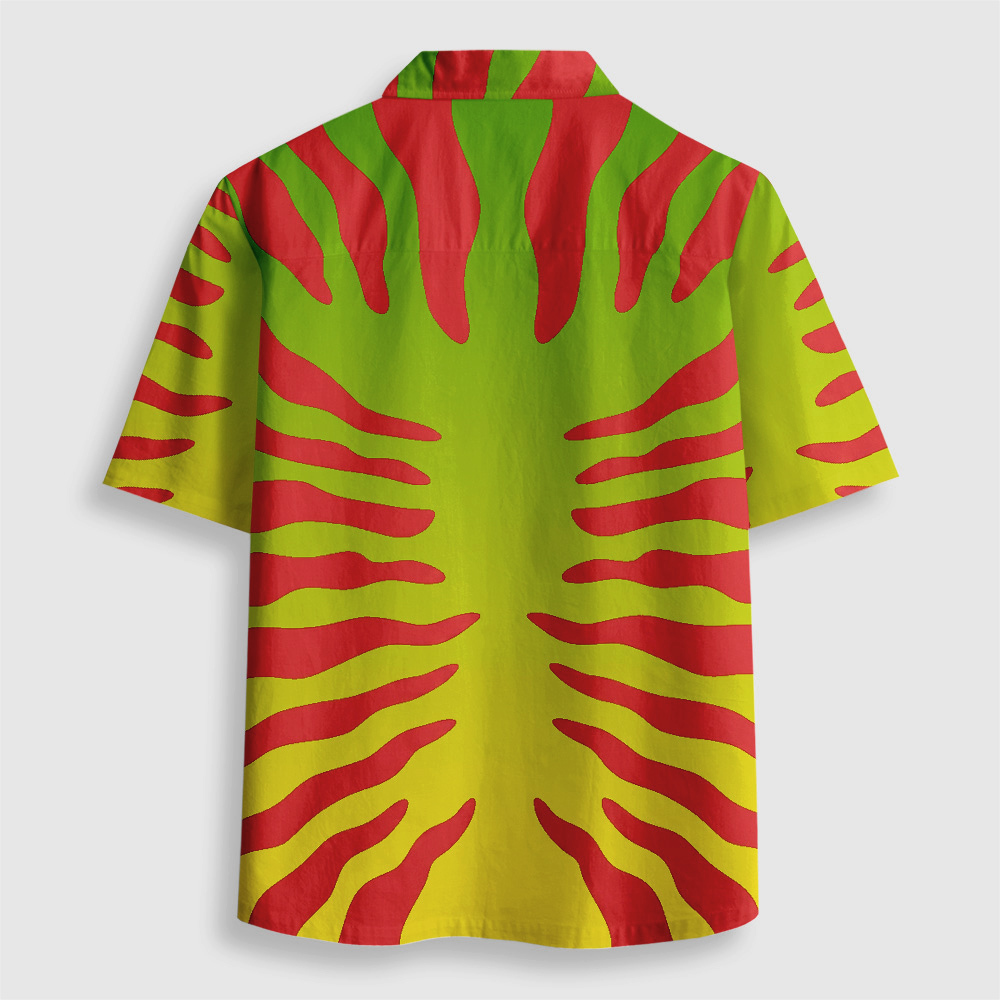 Dino Island Tour Cruiser Button Up Pocket Shirt