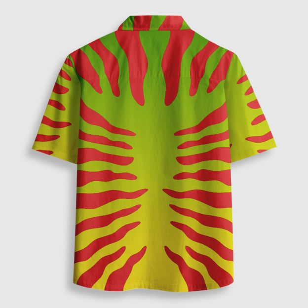 Dino Island Tour Cruiser Button Up Pocket Shirt