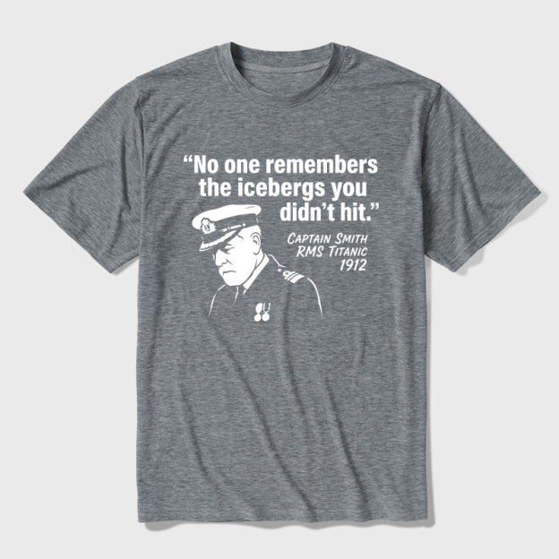 The Unseen Icebergs Ultra Soft Heather Tee