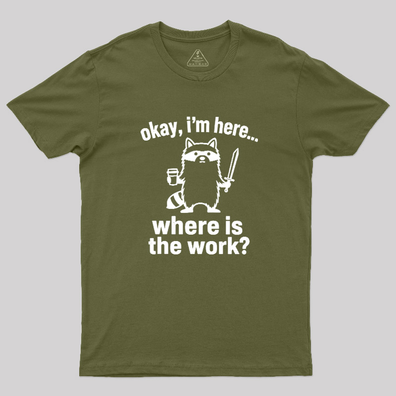Tiny Hero, Big Workload Geek T-Shirt