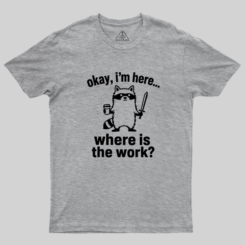 Tiny Hero, Big Workload Geek T-Shirt