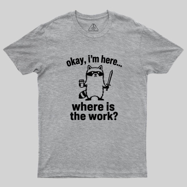 Tiny Hero, Big Workload Geek T-Shirt
