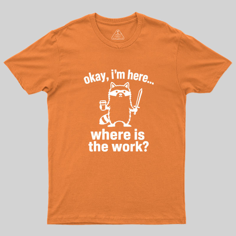 Tiny Hero, Big Workload Geek T-Shirt