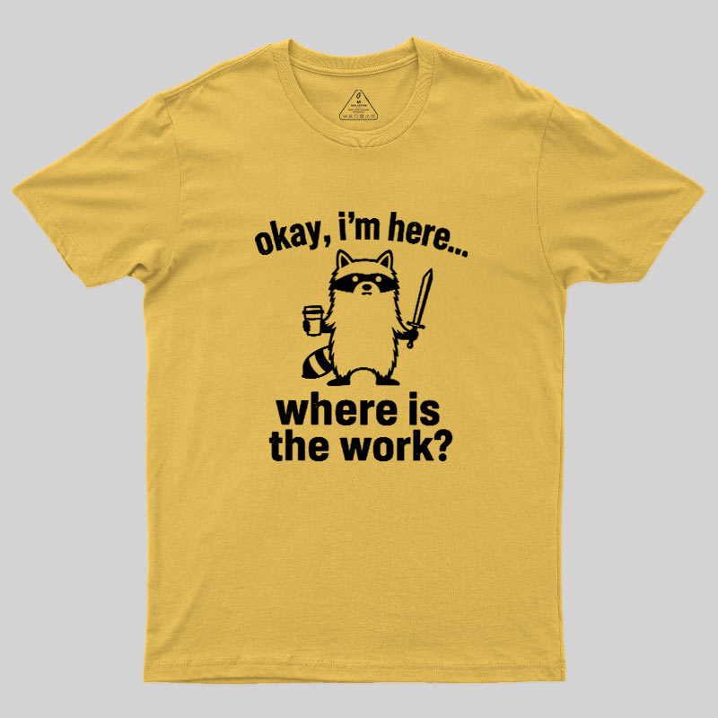 Tiny Hero, Big Workload Geek T-Shirt