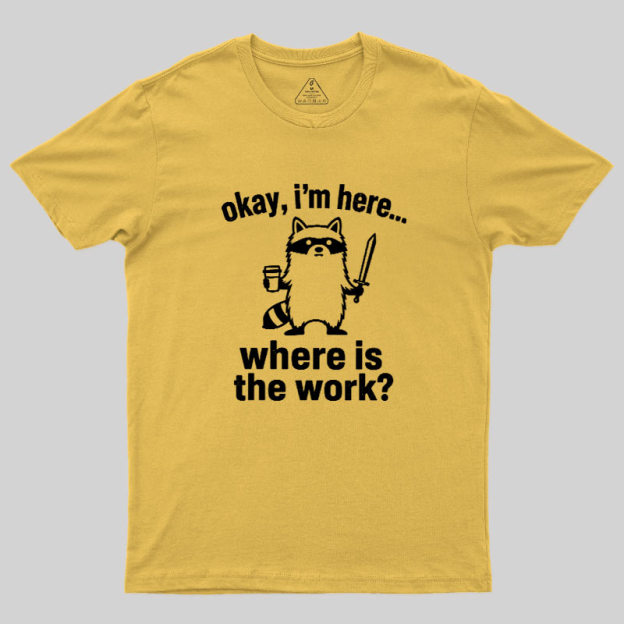 Tiny Hero, Big Workload Geek T-Shirt